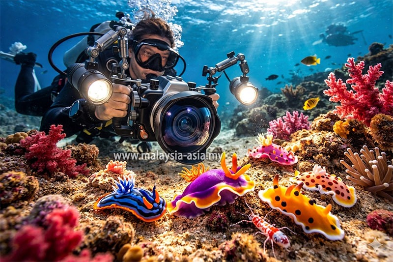 mabul-island-macro-diving-1 5 Best Macro Diving Sites in Malaysia