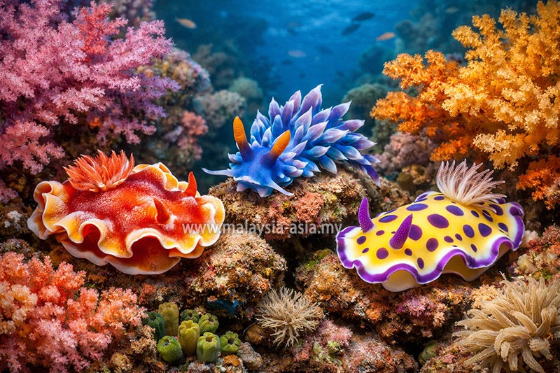 malaysia-nudibranchs 5 Best Macro Diving Sites in Malaysia